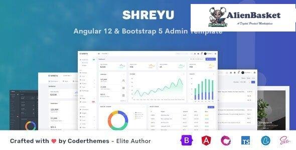 29765 Shreyu v1.0 - Angular 12 Admin & Dashboard Template 