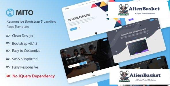 29767 Mito v1.0 - Bootstrap 5 Landing Page Template 