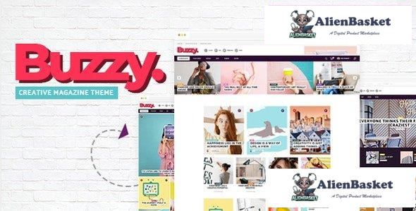 29763 Buzzy v1.6 - Creative Magazine Theme 