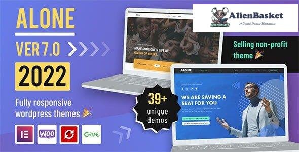 33181 Alone v7.5 - Charity Multipurpose Non-profit WordPress Theme 