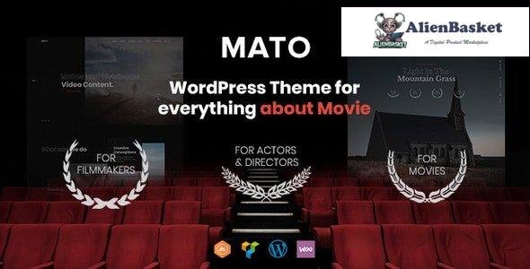 29832 Mato v1.2.4 - Movie Studios and Filmmakers WordPress Theme 