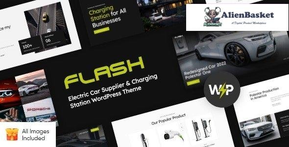 43903 The Flash v1.12 - Electric Car Supplier & Charging Station WordPress Theme 