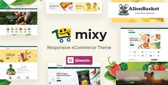 29856 Mixy v1.0 - Organic Food Store WordPress Theme 