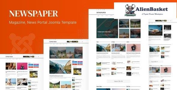 29915 Newspaper v1.0 - Magazine, News Portal Joomla 4 Template 