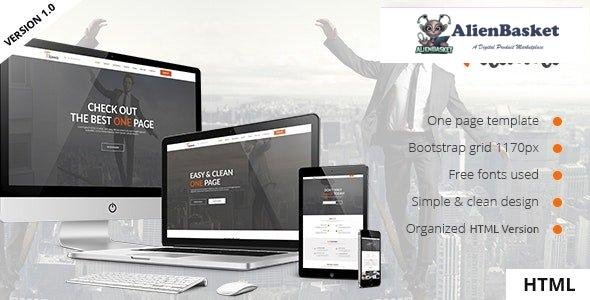 29939 Tianna v1.0 - One Page HTML5 Template 