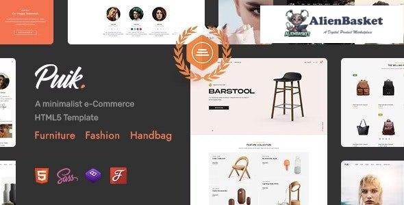 29940 Puik v1.0 - Minimal eCommerce HTML5 Template 