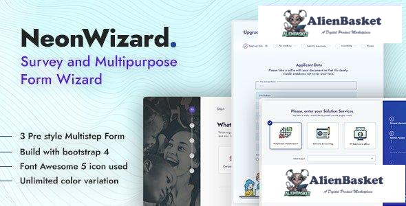 29964 NeonWizard v1.0.4 - Questionnaire Multistep Form Wizard 