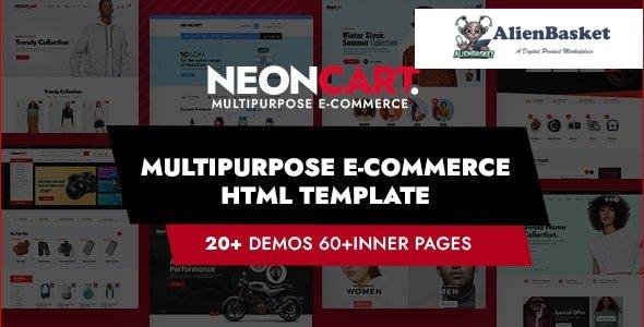 29965 NeonCart v1.0 - Multipurpose Ecommerce Bootstrap 5 & 4 HTML Template 