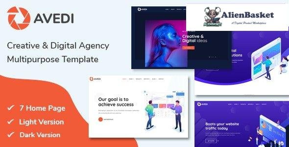 29966 Avedi v1.1.4 - Creative & Digital Agency Multipurpose Template 