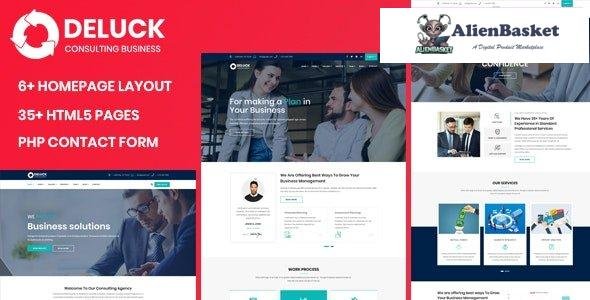 29997 Deluck v1.2.1 - Multipurpose Business Agency & Corporate Template 