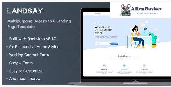 30029 Landsay v2.0.0 - Bootstrap 5 Landing Page Template 