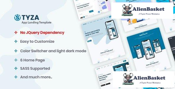 30065 Styza v1.0.0 - App Landing Page Template 