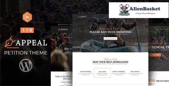 30089 Appeal v1.1.8 – Fully Functional Petition Theme 