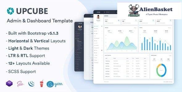 30090 Upcube v2.0 - Responsive Bootstrap Admin & Dashboard Template 