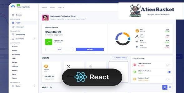 30220 Tokyo v3.0 - React Typescript Admin Dashboard 