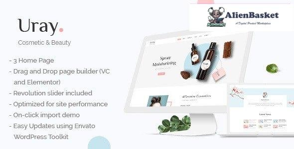 30232 Uray v1.1.1 - Cosmetic & Beauty Shop WordPress WooCommerce Theme 