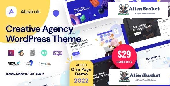 31364 Abstrak v1.4.4 - Creative Agency Theme 