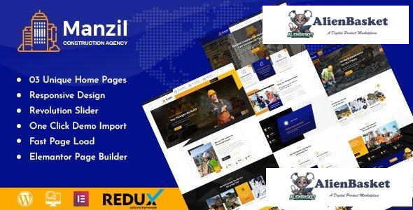 30251 Manzil v1.7 - Construction and Building WordPress Theme 