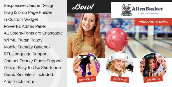 30264 Bowl v1.6.2 - Responsive Bowling Center WordPress Theme 