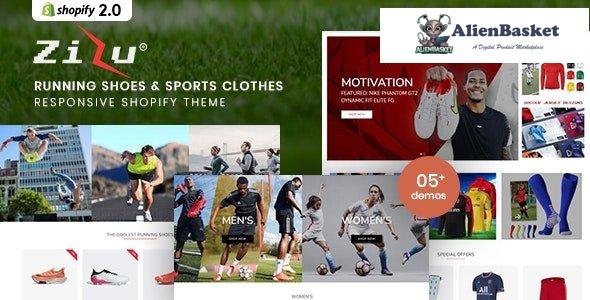 30367 Zizu v1.0.0 - Running Shoes & Sports Clothes Shopify Theme 