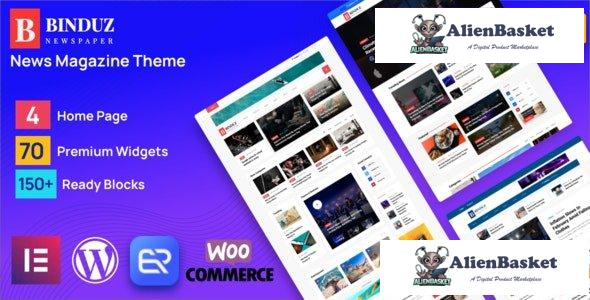 30381 Binduz v1.3 - WordPress News Magazine Theme 