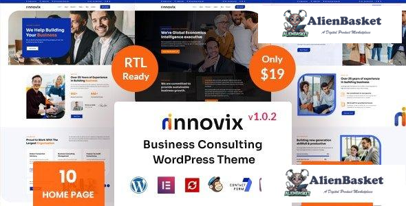 30410 Innovix v1.0.1 - Business Consulting WordPress Theme 