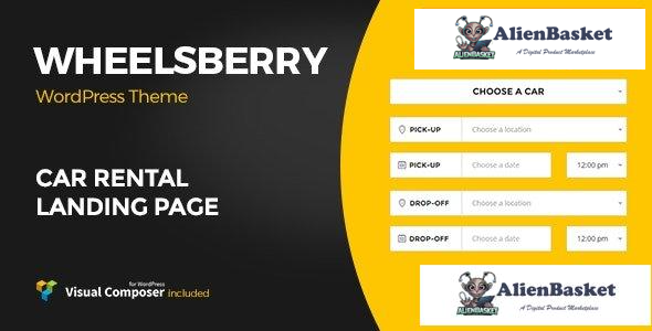 30467 Wheelsberry v1.2.8 – Car Rental WordPress Theme / Landing Page 