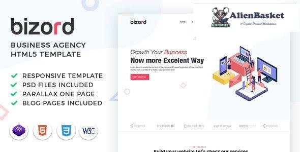 30499 Bizord v1.2 - Business Agency HTML Template 