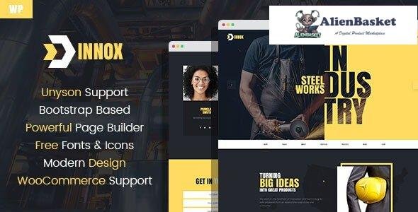 30551 Innox v1.0.3 - Industrial WordPress Theme 