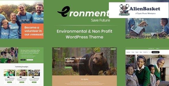 30606 Eronment v1.4 - Environmental WordPress theme 