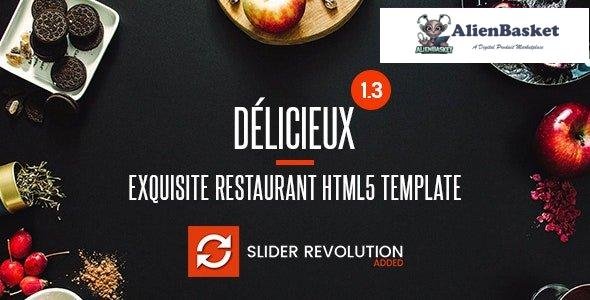 30607 Delicieux v1.3 - Exquisite Restaurant HTML5 Template 