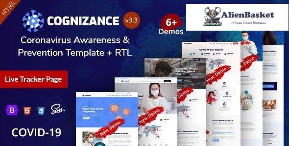 30608 Cognizance v3.3 - Medical Health & COVID-19 Template 