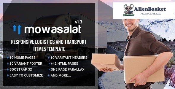 30698 Mowasalat v1.3 - Responsive Logistics and Transport HTML5 template 