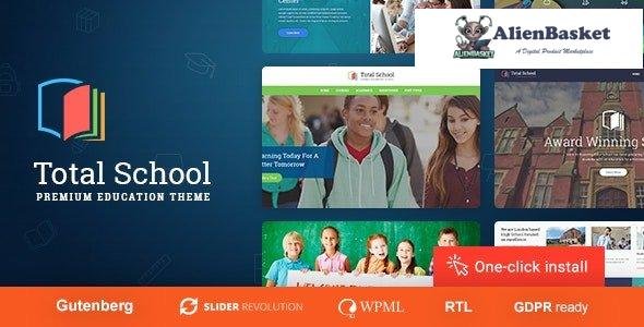 30713 Total School v1.1.3 - LMS and Education WordPress Theme 