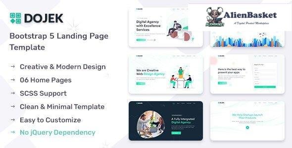 30750 Dojek v1.0.0 - Landing Page Template 