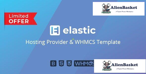 30754 Elastic v1.7 - Hosting Provider & WHMCS Template 