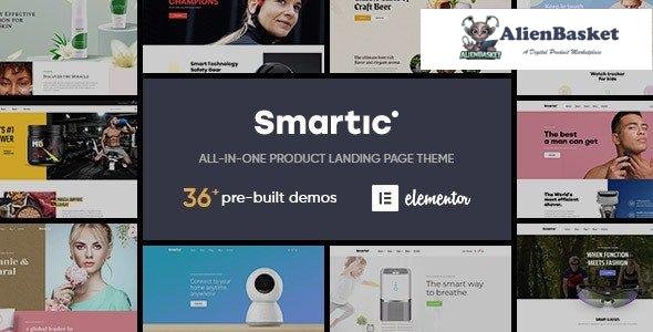 33955 Smartic v2.0.2 - Product Landing Page WooCommerce Theme 