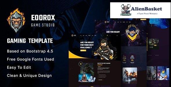 30883 Eoorox v1.0.2 - Gaming and eSports HTML5 Template 