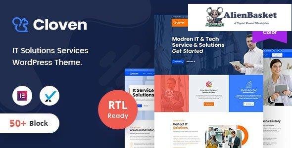 30884 Cloven v2.0 - IT Solutions Services Company WordPress Theme + RTL 