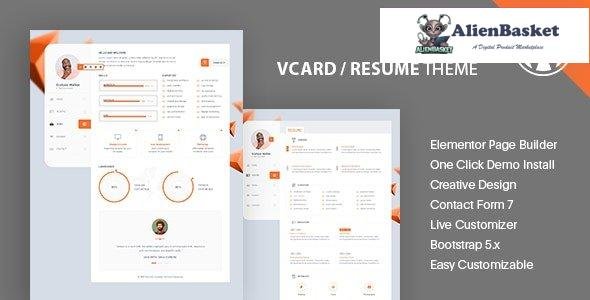 30978 Kijat v1.1 - CV & Resume WordPress Theme 
