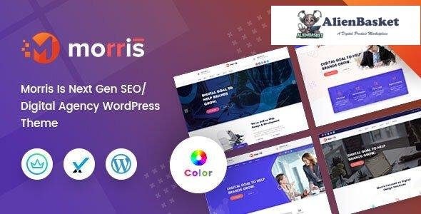 31001 Morris v1.0.0 - WordPress Theme for Digital Agency 