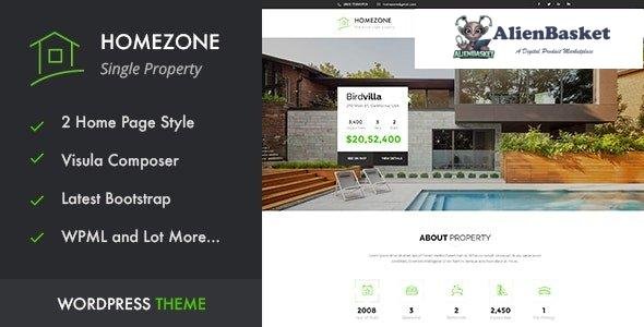 31006 HOME ZONE v1.6 - Single Property Real Estate WordPress Theme 