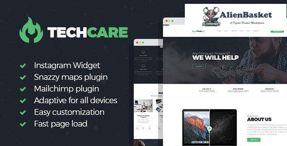 31026 TechCare v1.1.0 - Electronics Repair WordPress Theme 