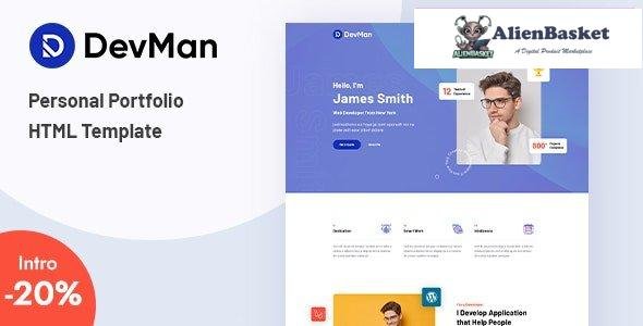 31029 Devman v1.0 - Personal Portfolio HTML Template 