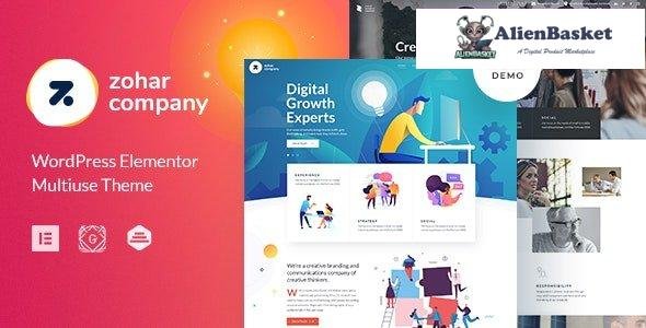 31067 Zohar v1.2.4 - Business Consulting WordPress Theme for Elementor 