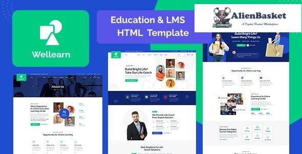 31139 Wellern v1.0 - Coach Online Courses HTML Template 