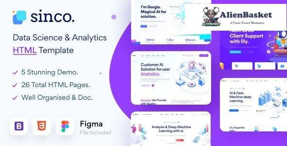 31140 Sinco v1.0 - Data Science & Analytics HTML5 Template 