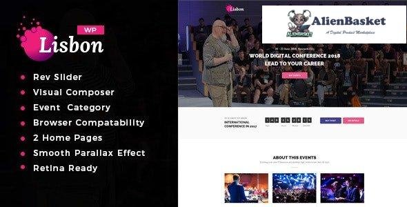 31171 lisbon v1.5 - Event WordPress Theme 