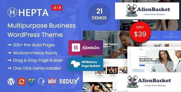 31235 Hepta v3.1.9 - Multipurpose Business WordPress Theme 