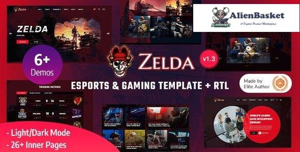 31243 Zelda v1.3 - eSports & Gaming Bootstrap 5 Template 